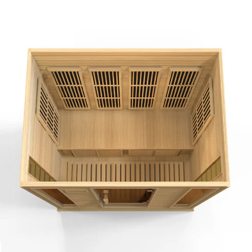 Maxxus 4 Person Low EMF FAR IR Sauna (MX-K406-01)