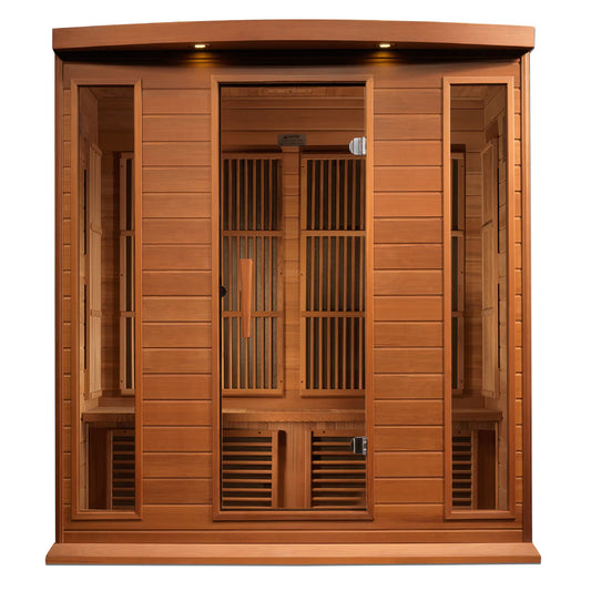 Maxxus 4 Person Low EMF FAR IR Sauna (MX-K406-01-CED)