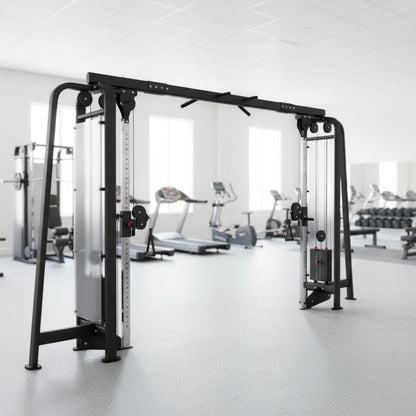 Standard Cable Crossover Machine with Pull-Up Bar | Muscle D Fitness
