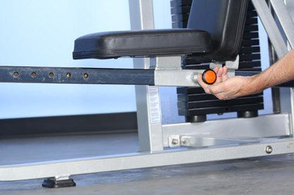 Dual Function Multi Press Combo - Muscle D Fitness - Adjustable - Multi-Position - Pin Selectorized - Chest - Shoulder - Triceps Press