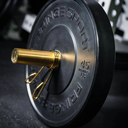 Fringe Sport Black Bumper Plate 10LB - Pair