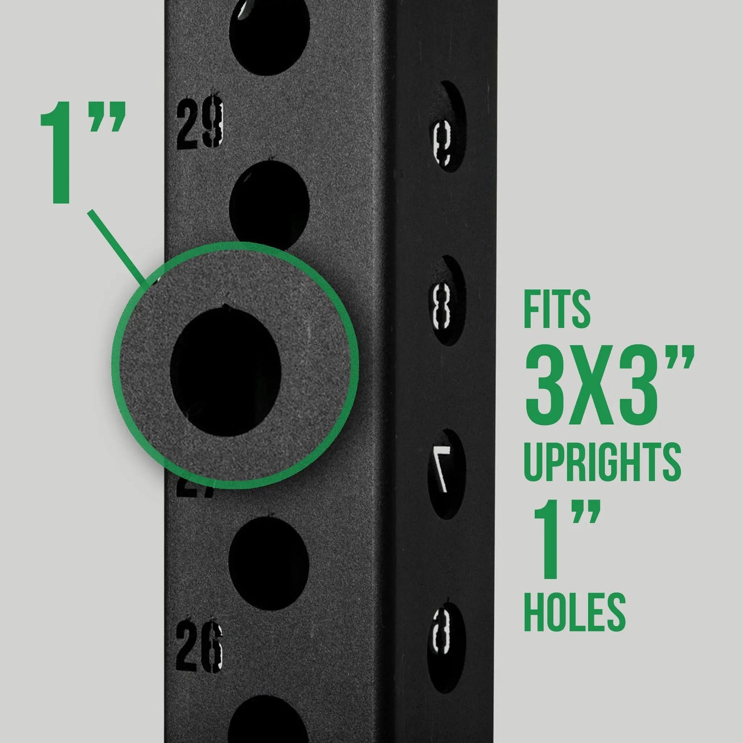 Fringe Sport 3x3 Rack - 30" Depth