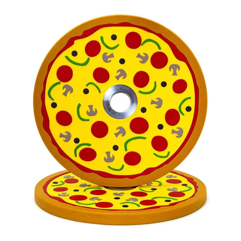 Pizza Bumper Plates (10 lb Pair)