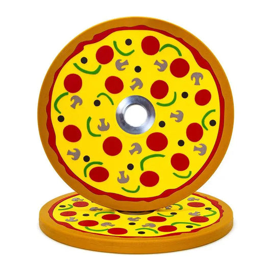 Pizza Bumper Plates (10 lb Pair)