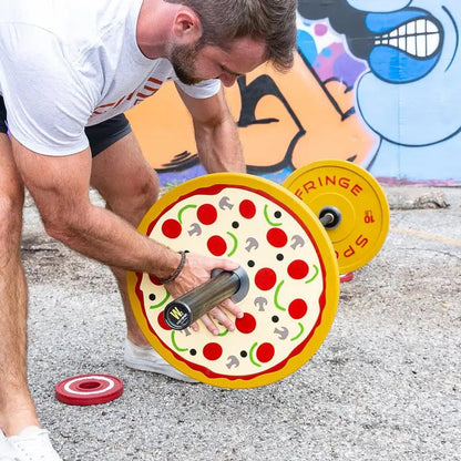 Pizza Bumper Plates (10 lb Pair)
