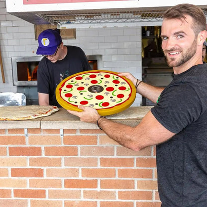 Pizza Bumper Plates (10 lb Pair)