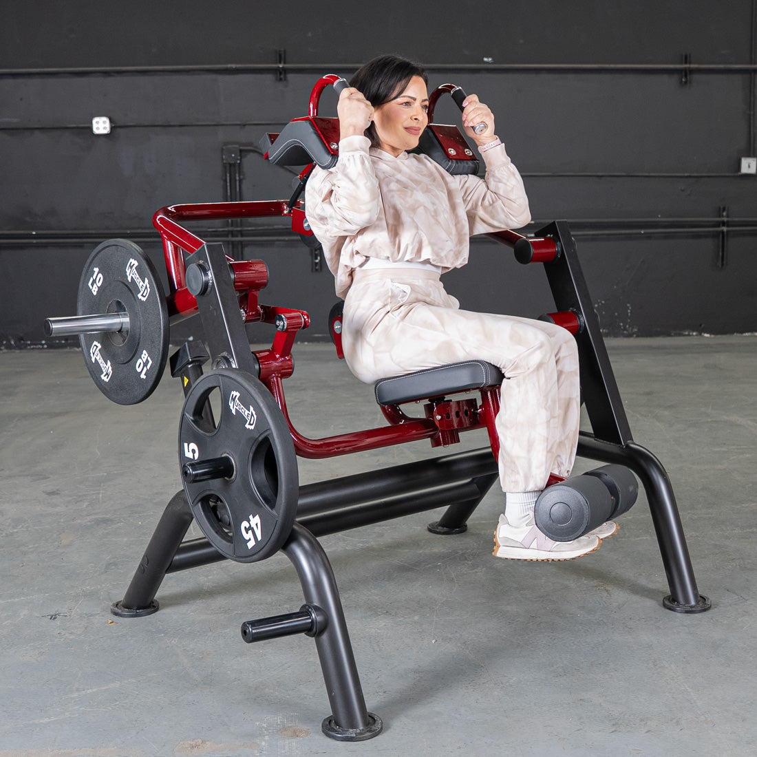 Power Leverage V2 Abdominal Crunch - Muscle D Fitness