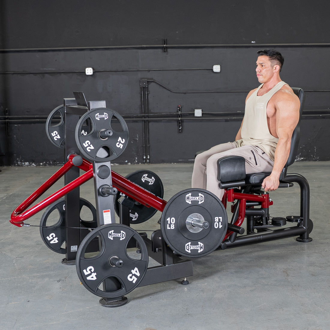 Power Leverage V2 Abductor/Adductor - Muscle D Fitness