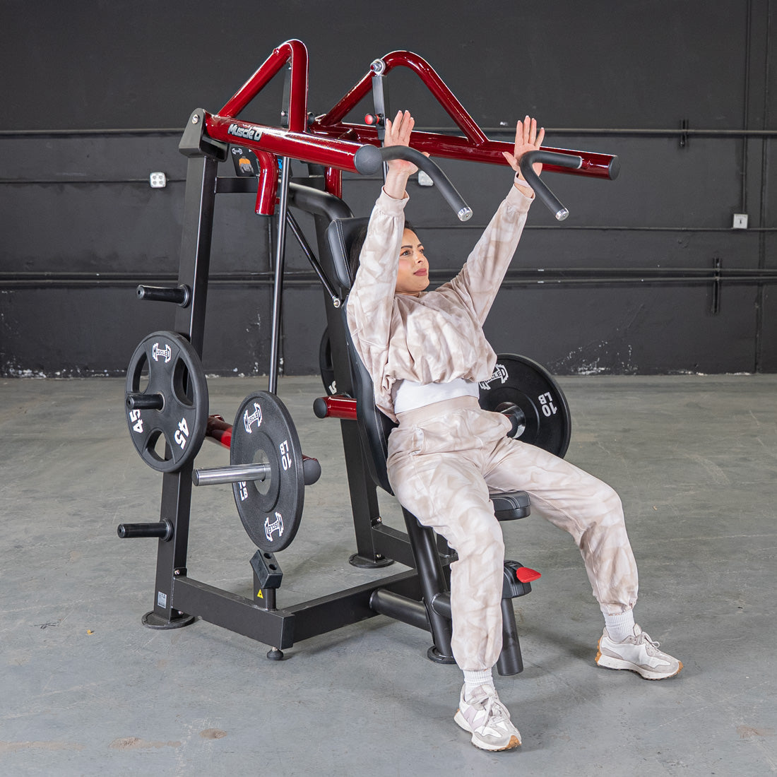 Power Leverage V2 Incline Chest Press - Muscle D Fitness