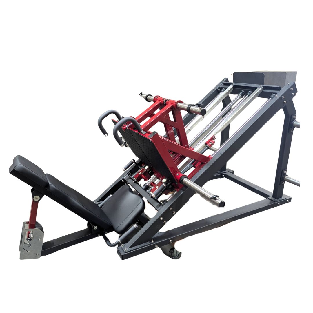 Pro Strength Dual Leg Press - Muscle D Fitness - Plate Loaded - Iso-Lateral - 45-Degree