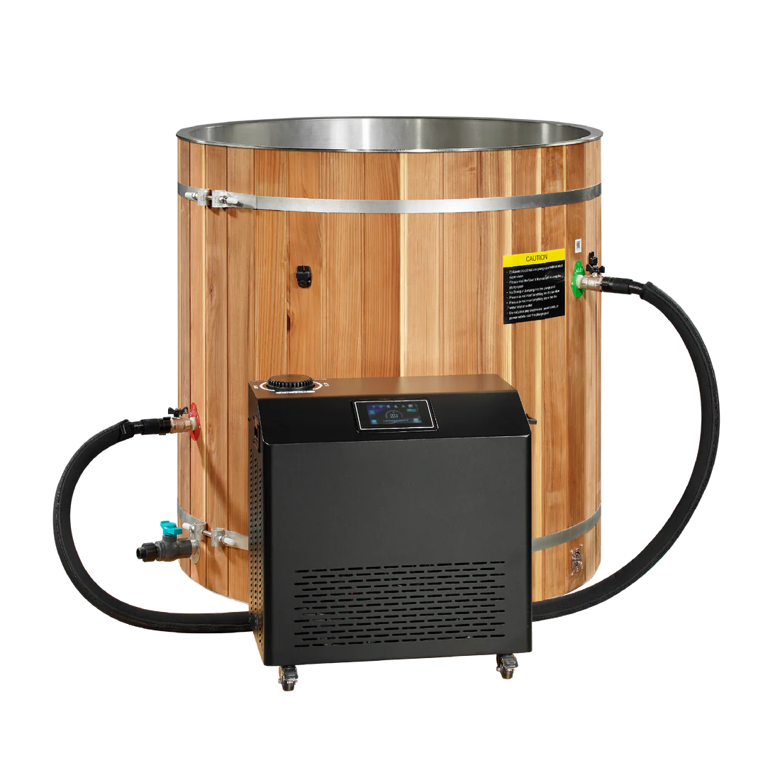 Dynamic Cold Therapy Barrel 304 Stainless Steel Cold Plunge