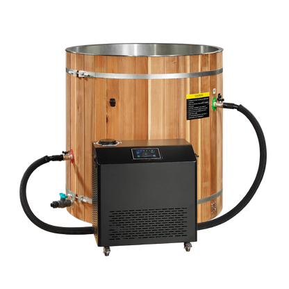 Dynamic Cold Therapy Barrel 304 Stainless Steel Cold Plunge