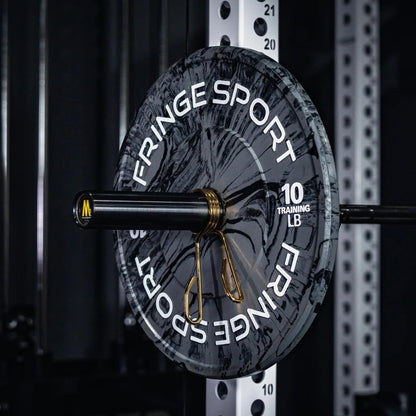 Fringe Sport Savage Bumper Plates Pair - 45LB - Blue
