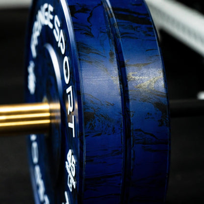 Fringe Sport Savage Bumper Plates Pair - 15LB - Orange