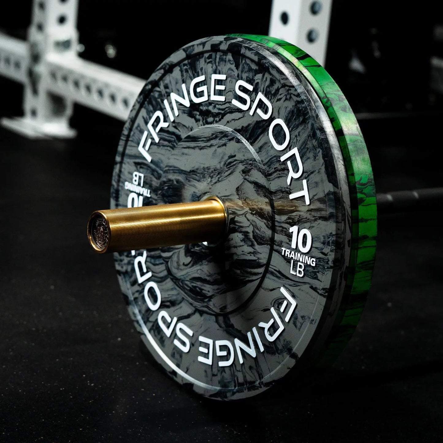 Fringe Sport Savage Bumper Plates Pair - 10LB - Grey