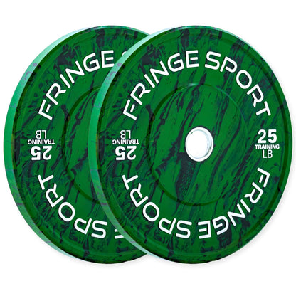 Fringe Sport Savage Bumper Plates Pair - 45LB - Blue