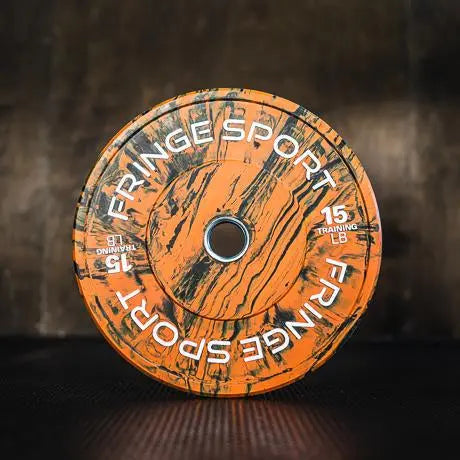 Fringe Sport Savage Bumper Plates Pair - 45LB - Blue