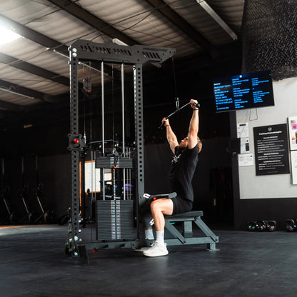 Fringe Sport WALRUS Lat Pull/Down Row machine for 320LB select plates