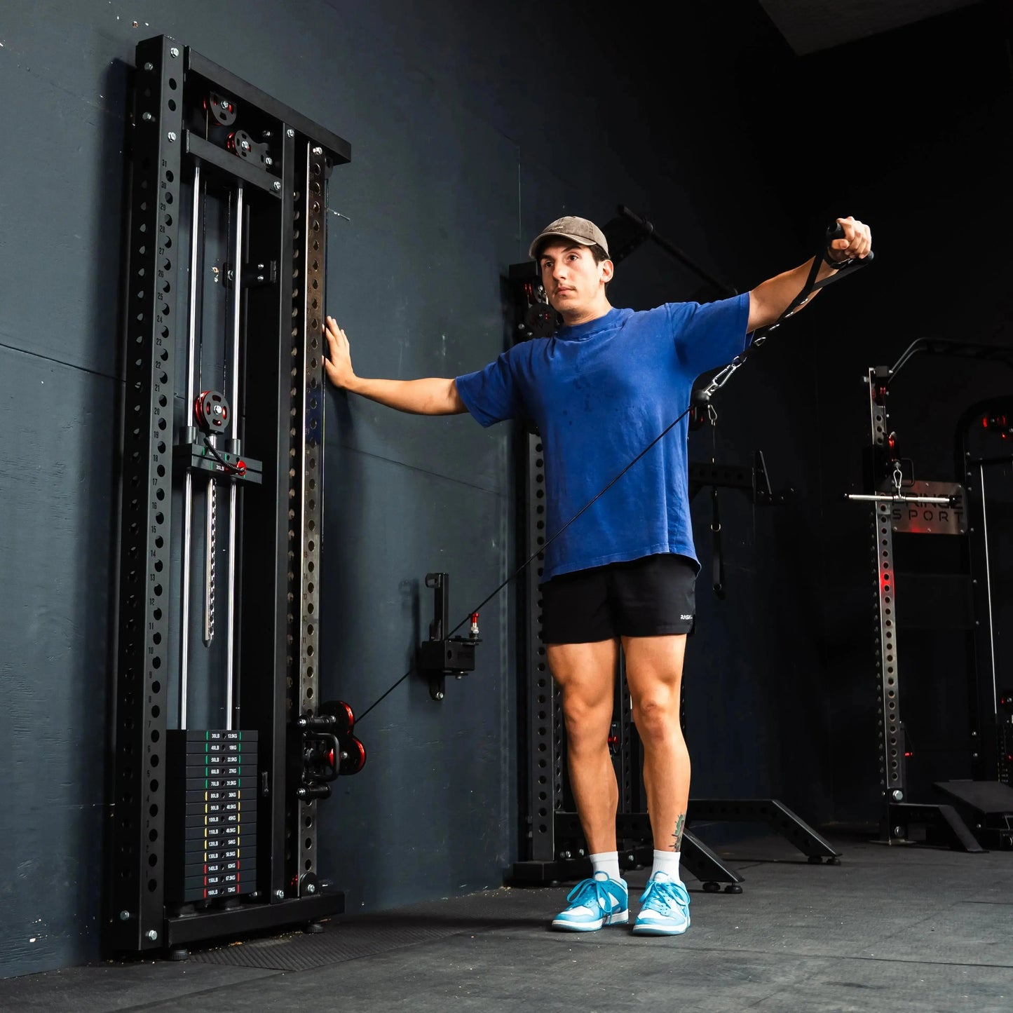 Fringe Sport Slim Gym Single Cable Tower