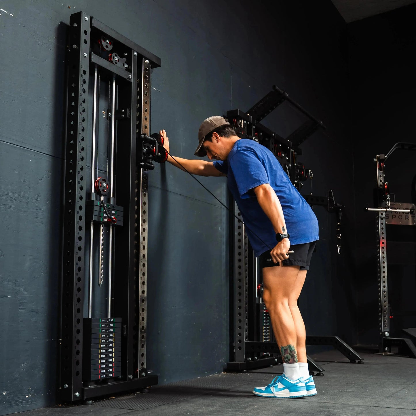Slim Gym Single Cable Tower