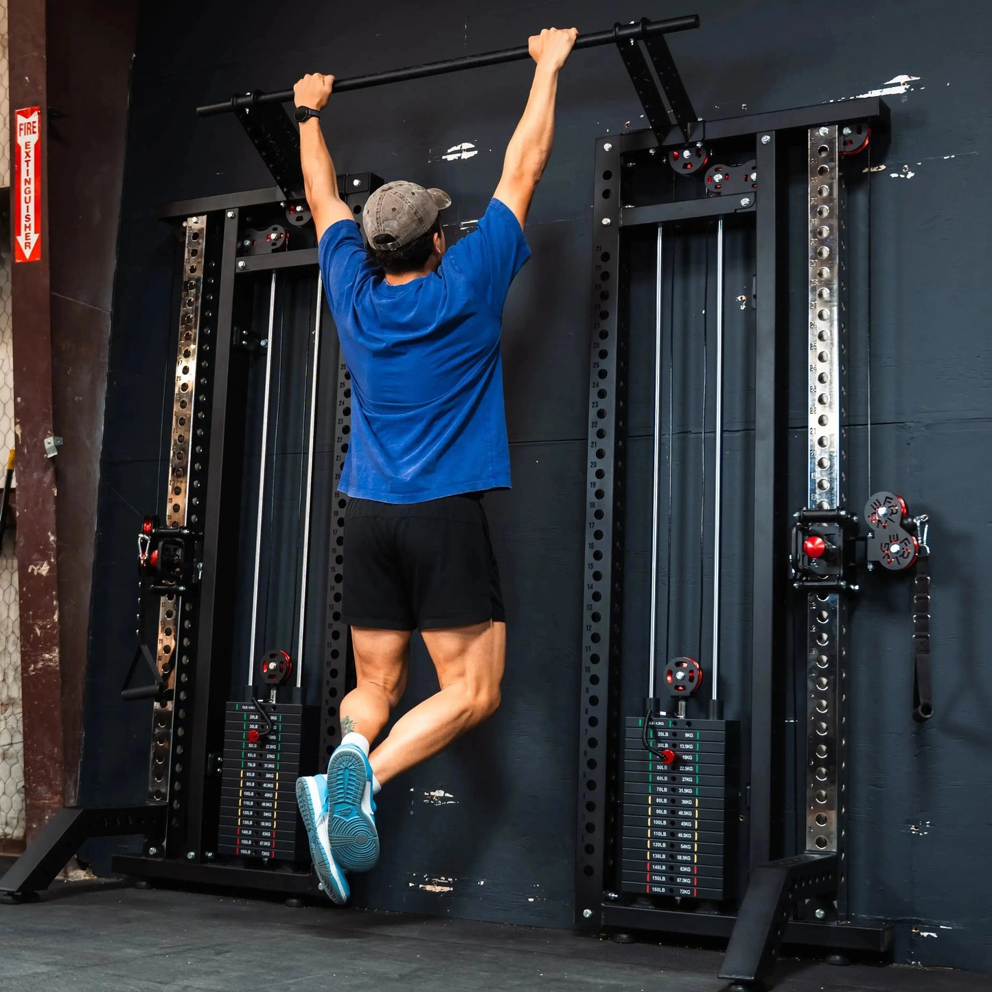 Fringe Sport Slim Gym Single Cable Tower