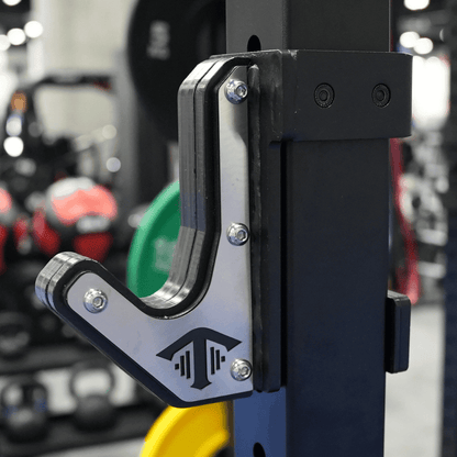TGrip Commercial 24' Wall Mount Rig - 3x3 Steel - Functional Multi-Grip Pull-Up - Sandwich Style J-Hooks