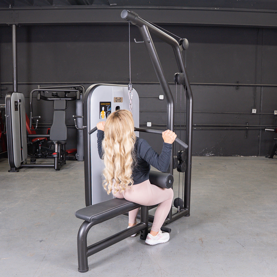 Vogue Lat Pulldown Low Row Combo | Commercial Grade | Muscle D