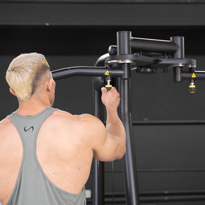 Vogue Pec Deck Rear Delt Machine | Muscle D Fitness Commercial Gym