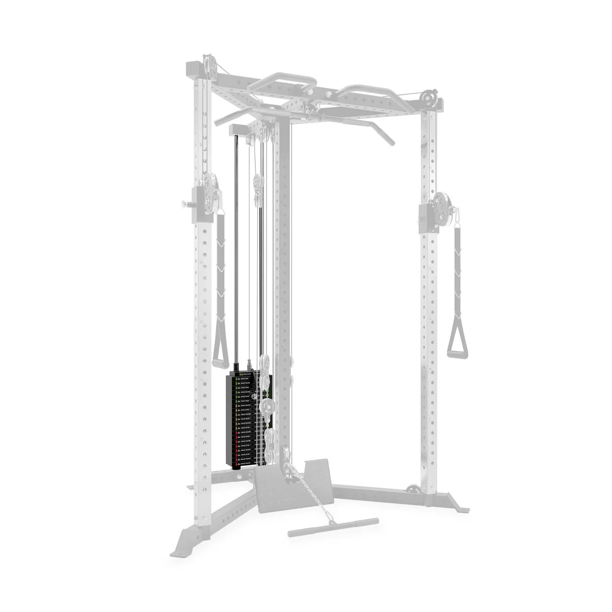 All-in-One Trainer Plate Loaded to Weight Stack Upgrade  Kit for v2 (with Footplate)