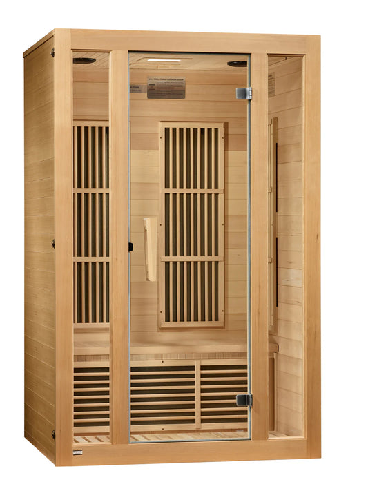 Maxxus "Seattle" 2 Person Near Zero EMF FAR IR Sauna (MX-J206-01-ZF)