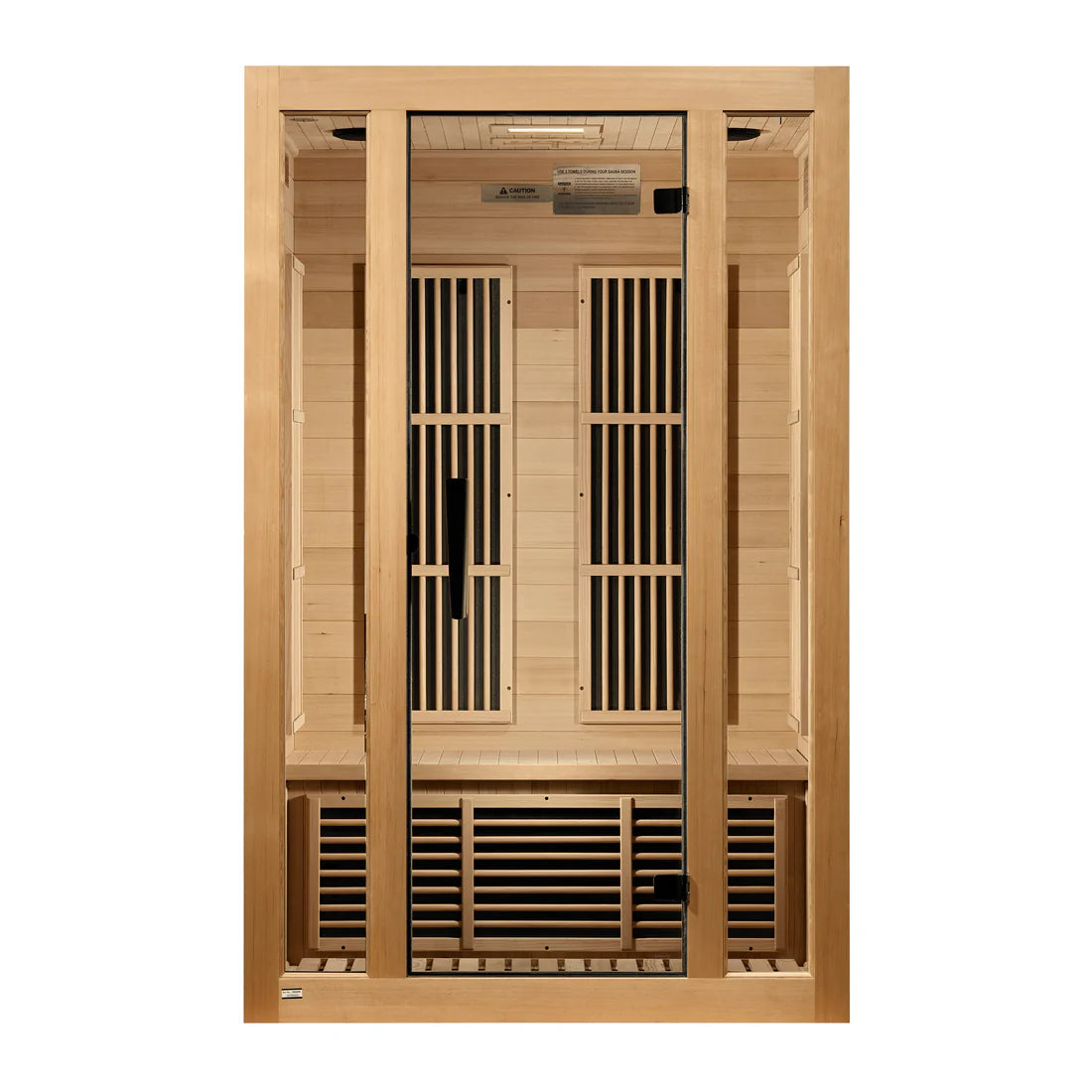 Maxxus "Seattle" 2 Person Low EMF FAR IR Sauna (MX-J206-01)