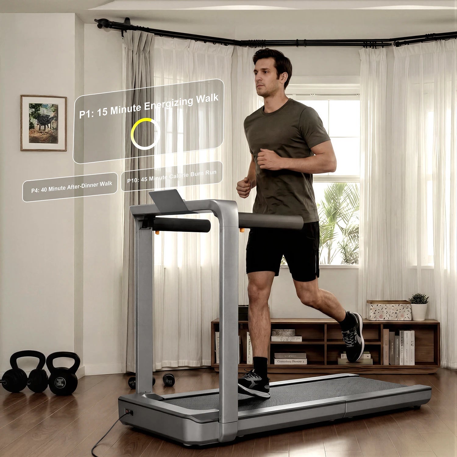 WalkingPad X25+ fold and move