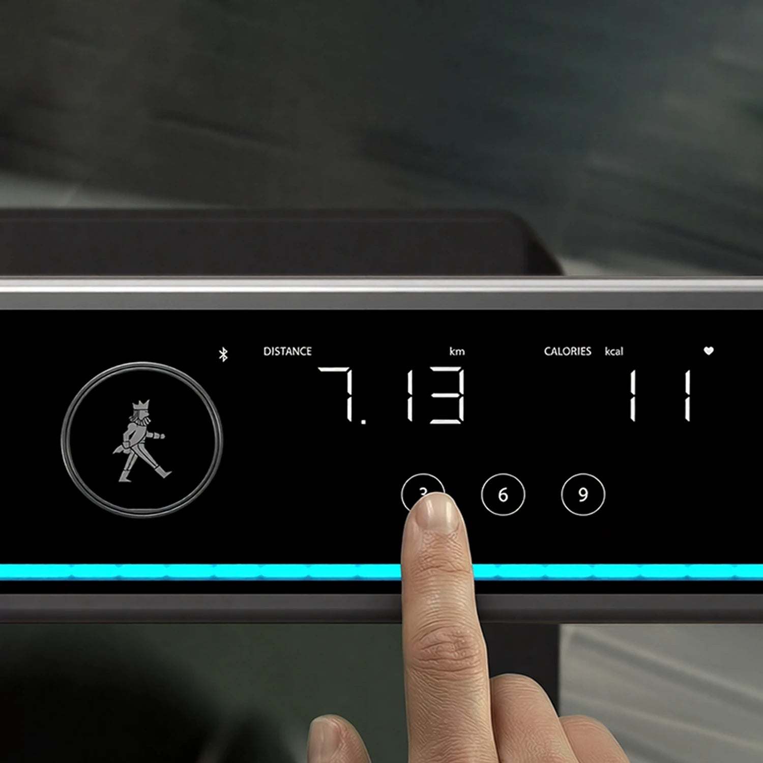 WalkingPad X25+ touch controls