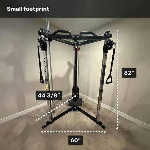 All-in-One Trainer Weight Stack v2 (with footplate)