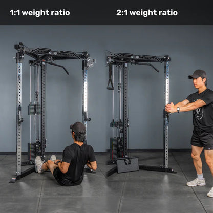 All-in-One Trainer Weight Stack v2 (with footplate)